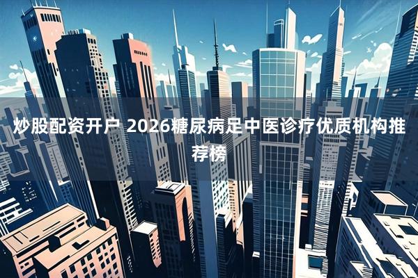 炒股配资开户 2026糖尿病足中医诊疗优质机构推荐榜